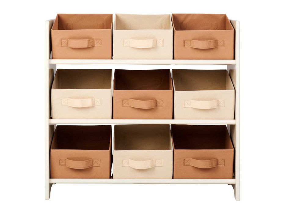 Детска етажерка органайзер за детски играчки и принадлежности 2 цвята