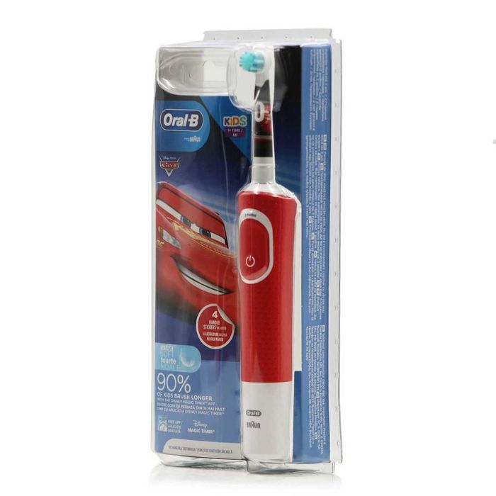 Periuta de dinti electrica Oral-B Cars pentru copii 3 ani + sigilata