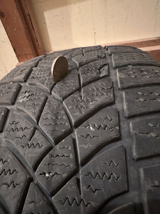 Jante originale BMW R16 cu anvelope iarna Goodyear205/60/16 RunFlat
