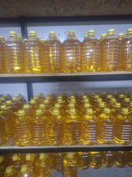 Vand ulei floarea soarelui presat la rece dublu filtrat și srot floare