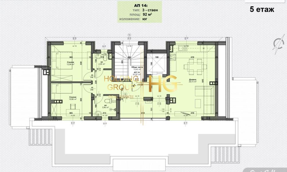 Продава се Тристаен апартамент в Варна, Виница - 133 кв.м за 1300 €/кв.м - Снимка #1