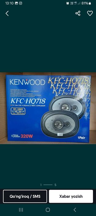 KENWOOD  kalonka