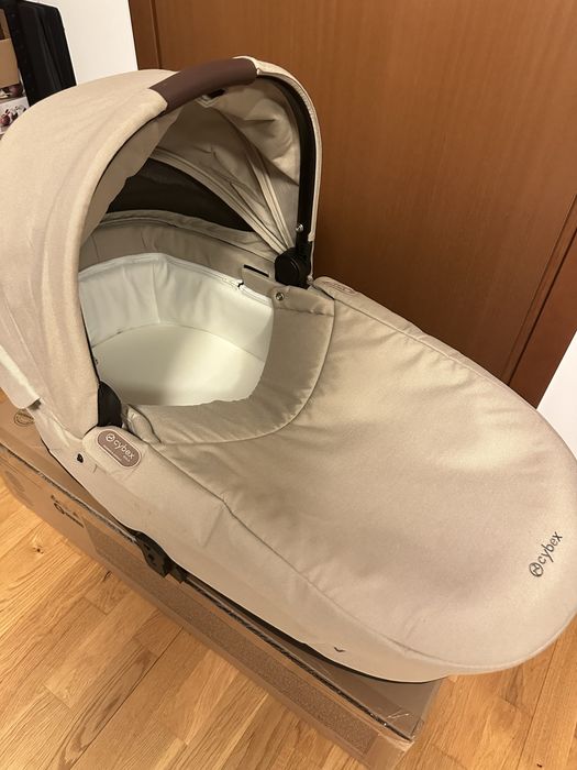 Landou Cybex Balios S Lux — Almond Beige, ca nou, cu cutie