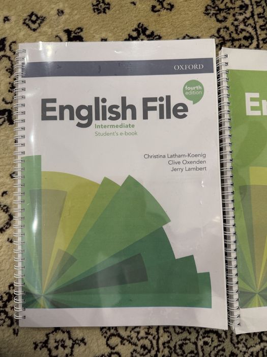 Intermediate/Pre intermediate  student book/work book