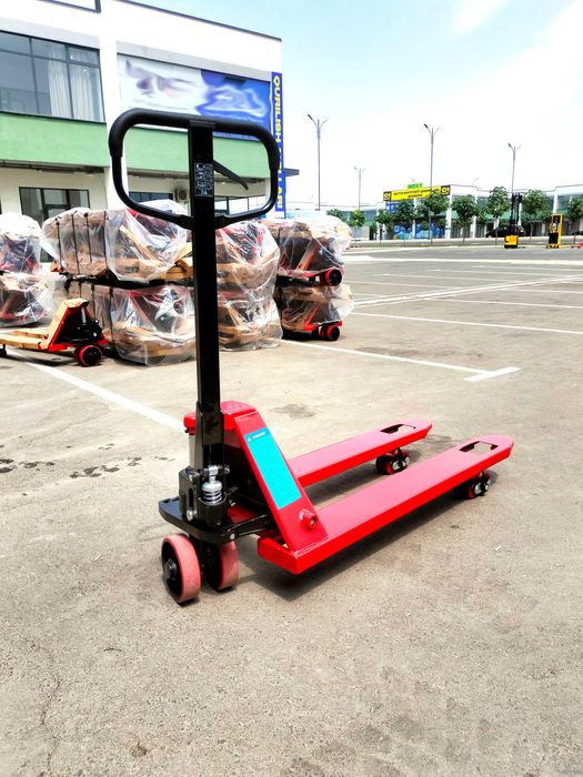 Рохля Транспалет Гидравлическая тележка Штабелер ручная кара 3т