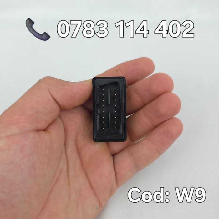 Tester Diagnoză Auto & Camioane 12V/24V – ELM327 Bluetooth 5.0 – OBD2 Multimarcă – Toate Protocoalele – Live Data – Citire/Ștergere Erori – W9