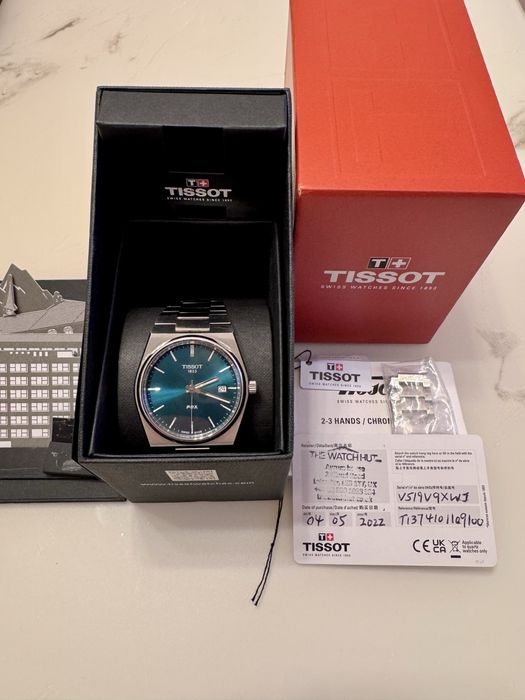 Tissot Prx green