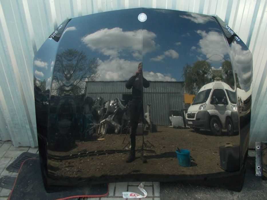 Mercedes W205 C class capota motor fata