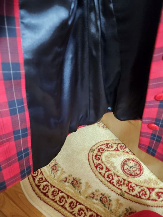 costum taior din stofa de lana cu pantanon