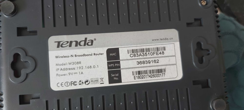 Рутер tenda с две антени