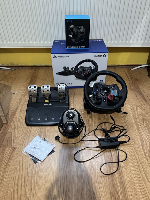 Logitech G29 + Shifter