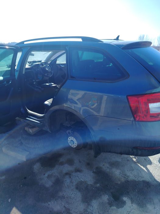 Interior piele cu alcantara skoda octavia 3 break