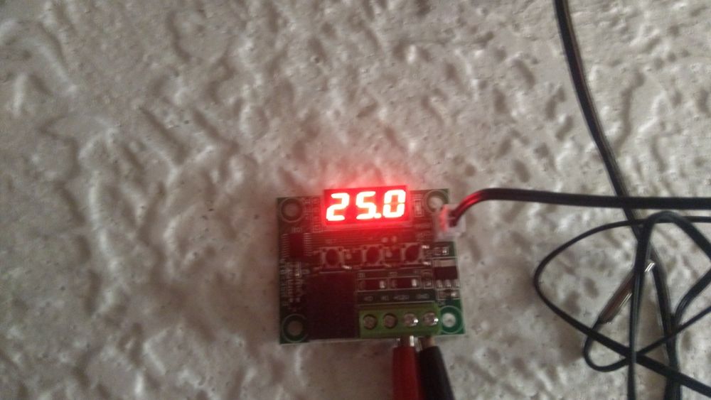 Терморегулятор цифровой w1209