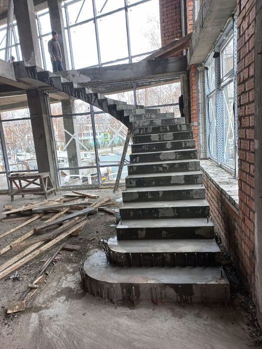 Лестницы из бетона