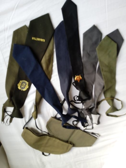 Галстуки военные  и тд