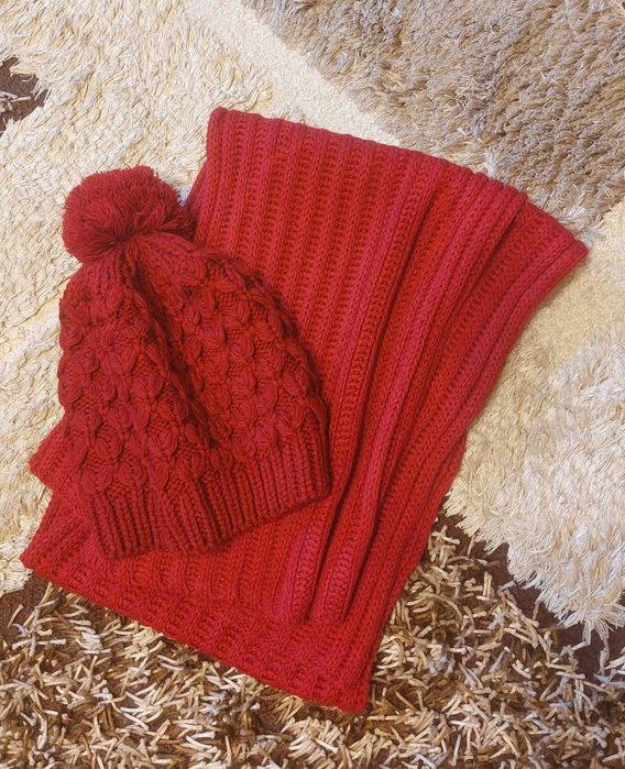 Căciulă si fular damă