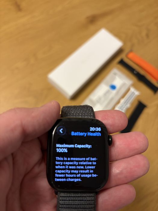 Apple Watch series 10 | 46mm | 6 curele | 100% baterie