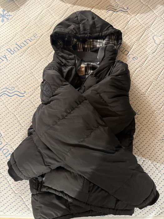 Мъжко зимно яке с качулка Lee Cooper 4XL