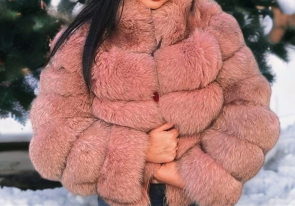 Blana naturala roz pudra S-M