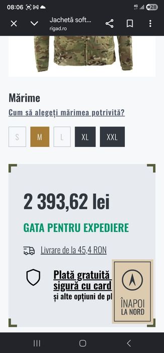 Vand geaca carinthia marimea M
