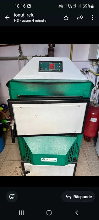 Centrala termica pe lemne