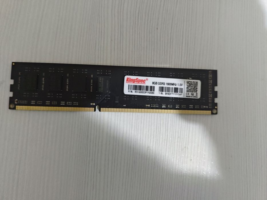 Kingspec 8 gb ddr3 1600mhz