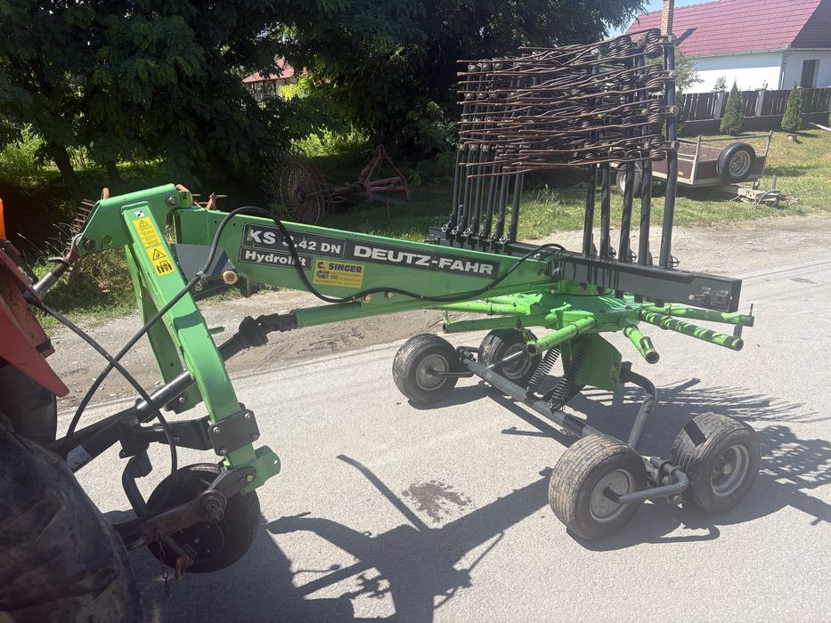 Grebla dupa tractor