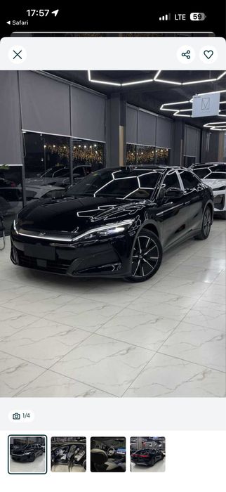 Byd xan dual motor 3,9 sec full