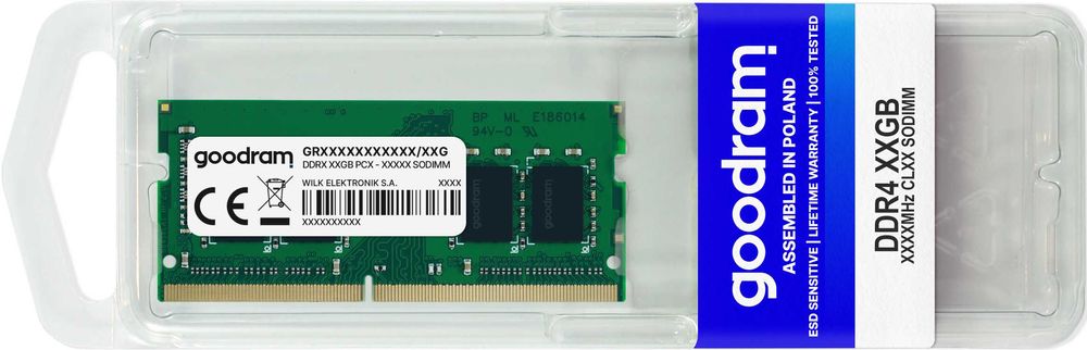 Goodram 16 GB DDR 4 3200 рам памет за лаптоп.