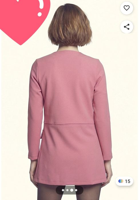 Дамсо палто с шев в талията