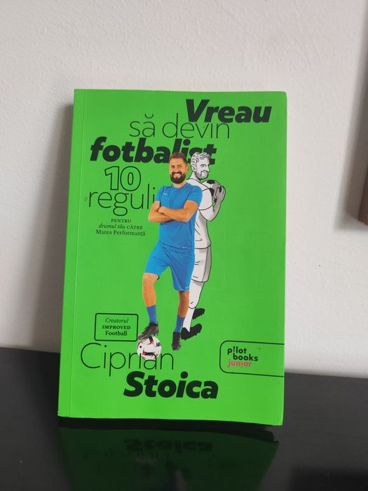 Carte de citit improved football,vreau sa devin fotbalist