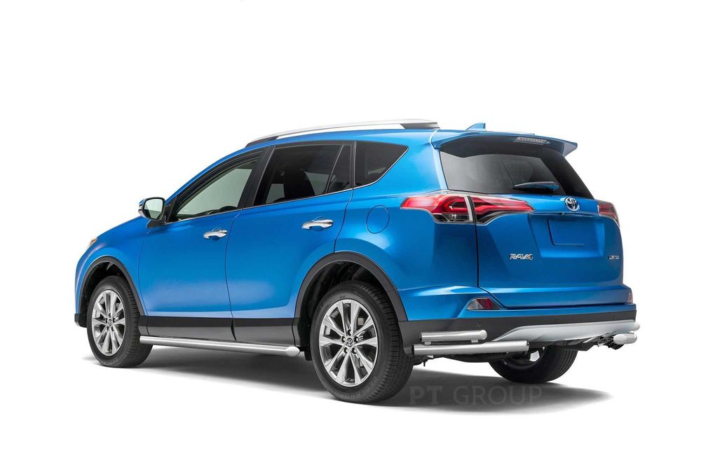 Защита порогов для TOYOTA RAV4 от 2013 до 2018 г.в.