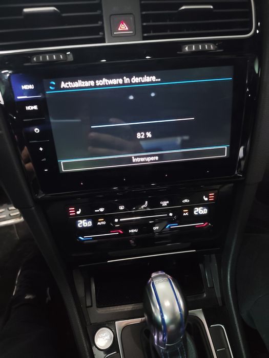 Ramă display 9.2 inch Piano Black Golf7 , Golf7.5