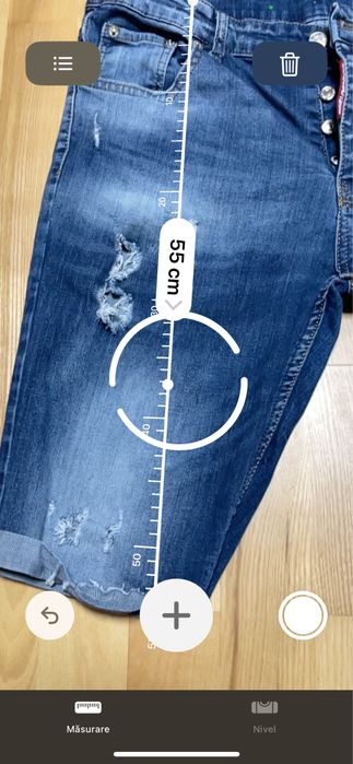 Blugi scurți Dsquared2 originali mărimea 54 / L – nepurtați
