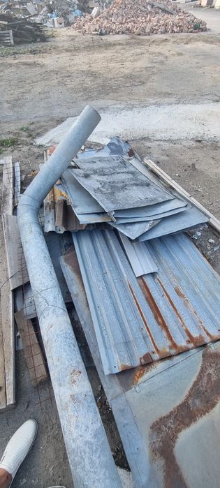 Продам жесть оцинкованную б/у