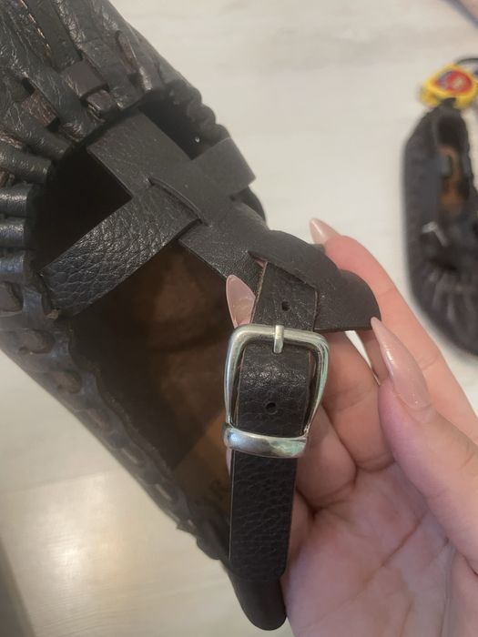 Цървули от естествена кожа