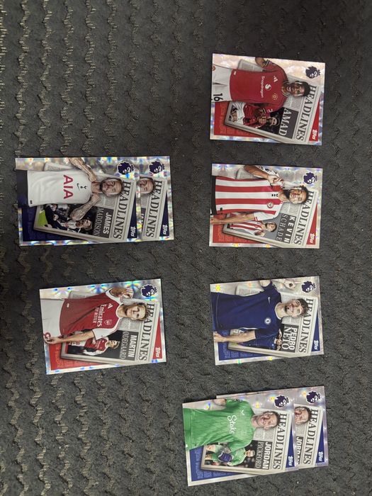 Продавам карти Topps Premier League 25/26
