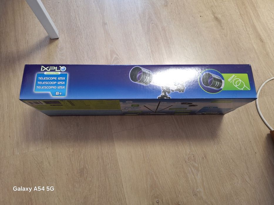 Telescop astronomic nou ,sigilat 8+