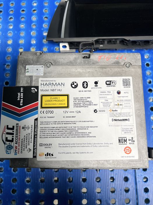 Navigatie mare navi nbt bmw f10 f11 f01 f02 lci f06 f12 f13