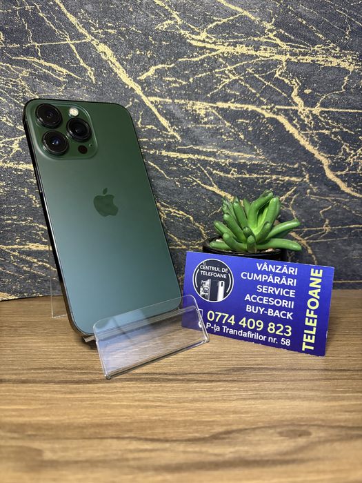 Iphone 13 Pro 256Gb Alpine Green / Garantie 2 ani Centrul de Telefoane / Rate