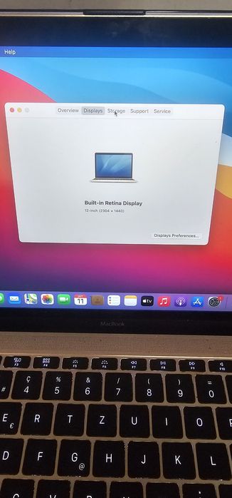 MacBook (Retina, 12-inch, Early 2015) cu sistemul de operare macOS Big