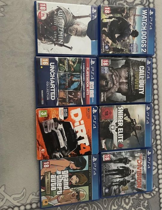 Лот  Игри за PS4