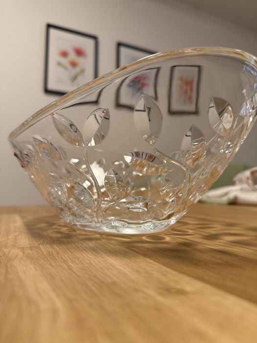 Кристална купа за плодове в оригинален кашон