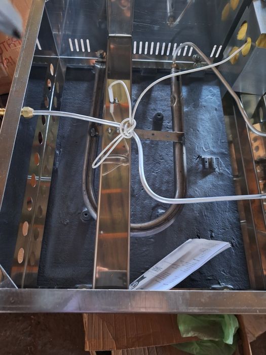 Газова скара ® -CE-професионална дюнер обурудване Газова скара фритюрн