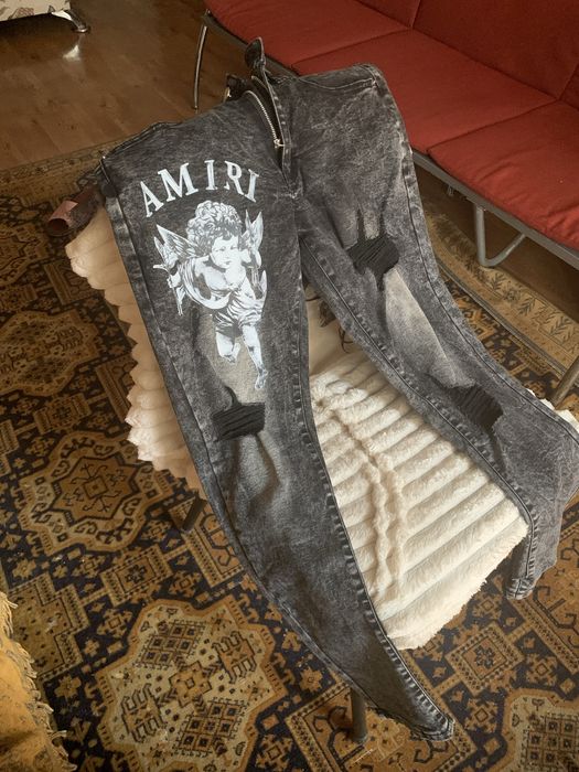 Джинсы рокн рол стиль
