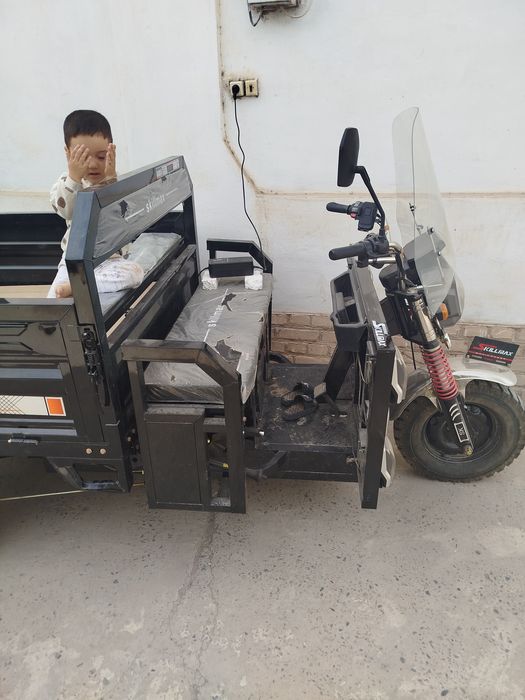Электро мотосекл 130 км юриди 1.5 тонна юк кутаради умуман юрмаган