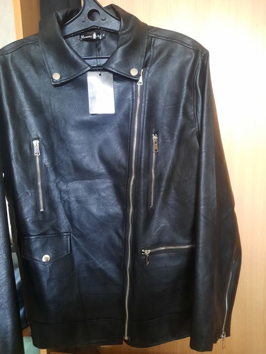 Кожаная куртка новая