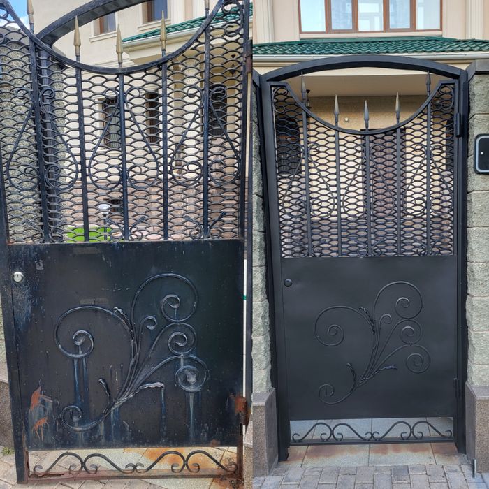 Реставрация покраска  дверей