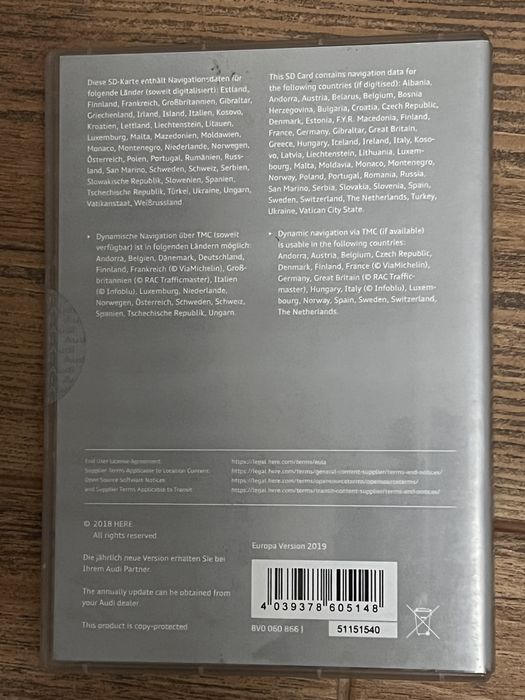 Harti MMI MIB-S audi oem
