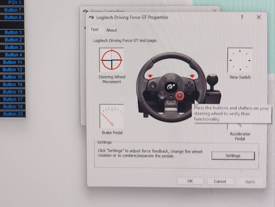 Volan Logitech Driving Force GT - fara pedale